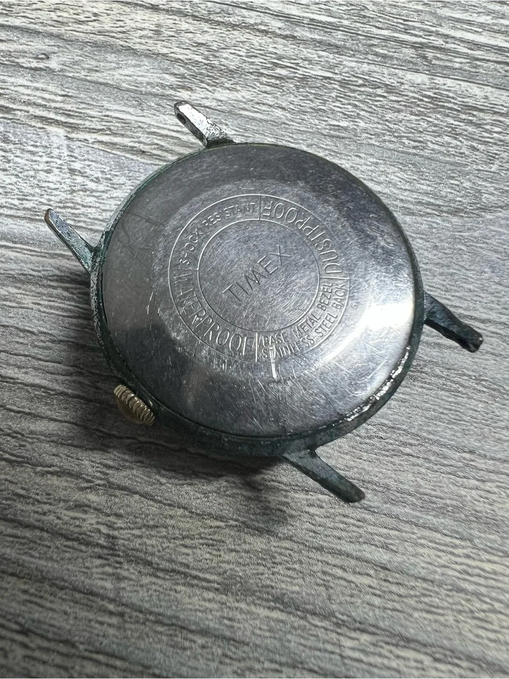 1968 Timex Silver Dial Men's Watch Head